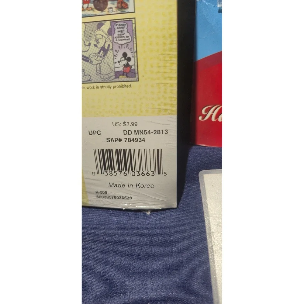 Disney Mickey Mouse Stationery Set Sketchbook Planner Calendars Pencils unopened